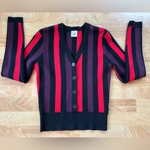 CAbi Royal Pullover Striped Sweater ~ small